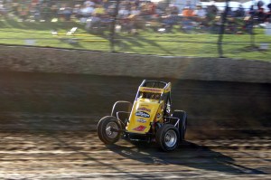 Tracy Hines was wicked-fast throughout the Four-Crown Nationals