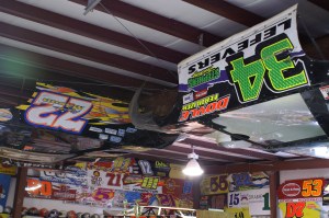 The 2500 square-foot National Dirt Late Model Hall of Fame is filled with memorabilia from the sports best